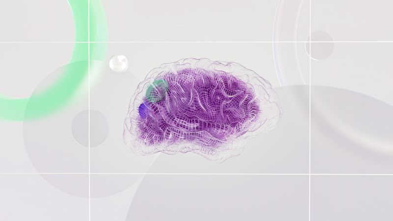 AI 神经网络概念插画